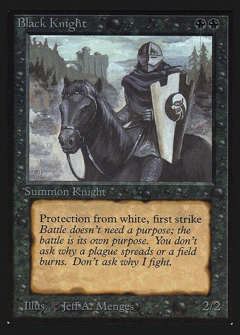 Black Knight · Collectors' Edition 95/302