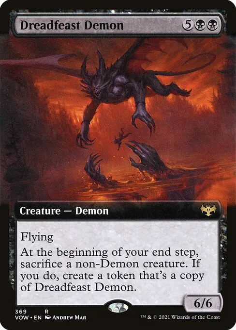 Dreadfeast Demon · Innistrad: Crimson Vow 369/423