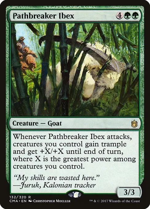 Pathbreaker Ibex · Commander Anthology 132/320