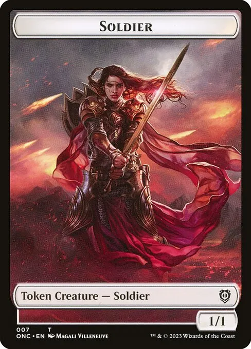 Soldier · Phyrexia: All Will Be One Commander Tokens 7/23