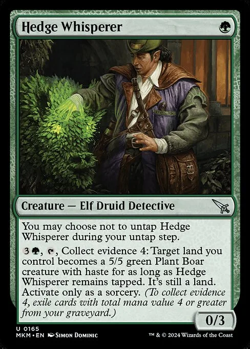 Hedge Whisperer · Murders at Karlov Manor 165/451