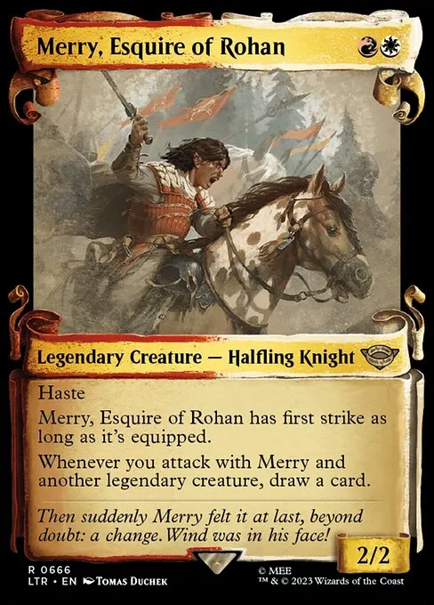 Merry, Esquire of Rohan · The Lord of the Rings: Tales of Middle-earth 666/856