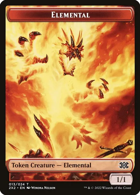 Elemental · Double Masters 2022 Tokens 13/24