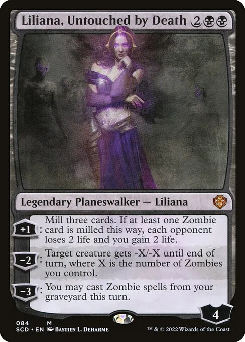 Liliana, Untouched by Death · Starter Commander Decks 84/352