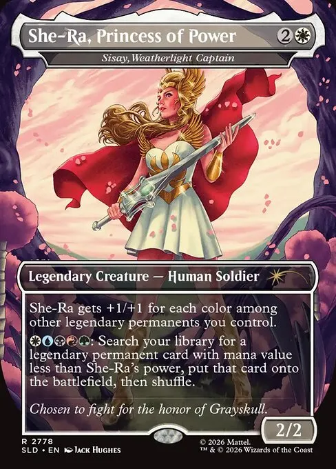 Sisay, Weatherlight Captain · Secret Lair Drop 2778/2547