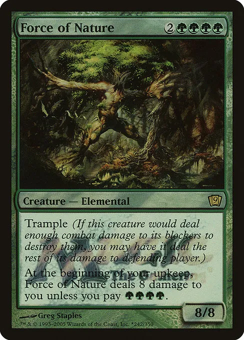 Force of Nature · Ninth Edition Promos 242★/2