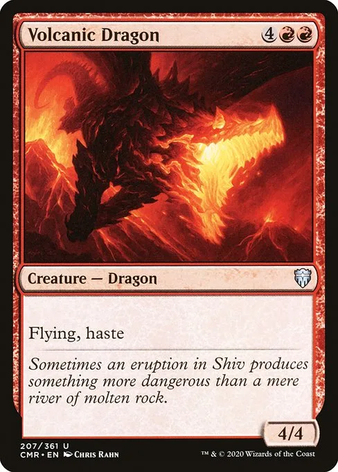Volcanic Dragon · Commander Legends 207/718