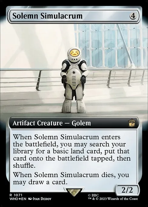 Solemn Simulacrum · Doctor Who 1071/1178