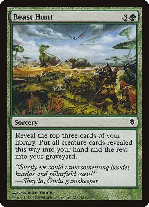 Beast Hunt · Zendikar 158/269
