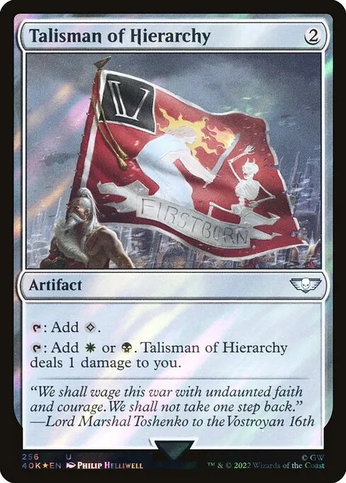 Talisman of Hierarchy · Warhammer 40,000 Commander 256★/617
