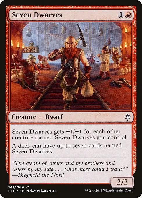 Seven Dwarves · Throne of Eldraine 141/398