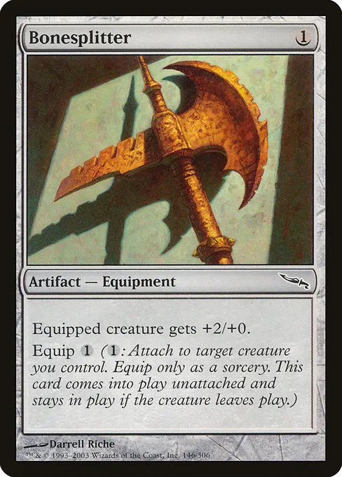 Bonesplitter · Mirrodin 146/306