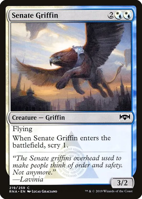 Senate Griffin · Ravnica Allegiance 219/273