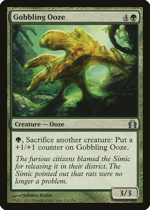 Gobbling Ooze · Return to Ravnica 126/274