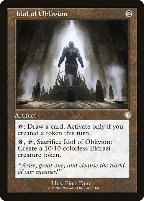 Idol of Oblivion · The Brothers' War Commander 144/209