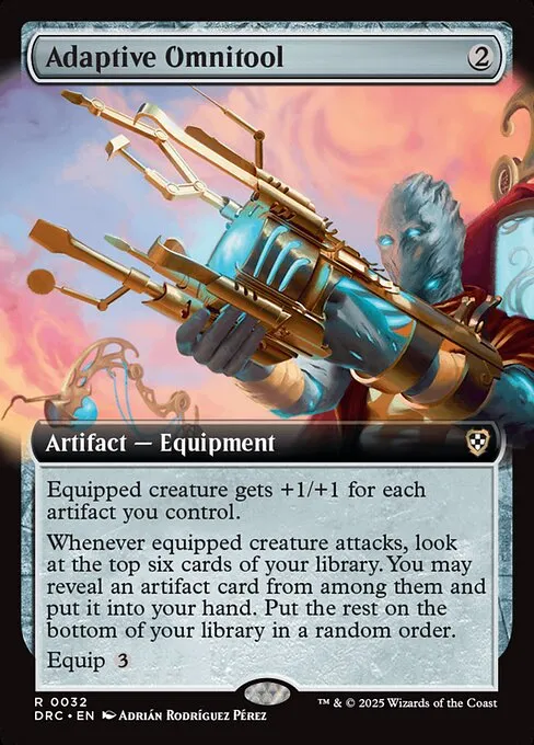 Adaptive Omnitool · Aetherdrift Commander 32/184