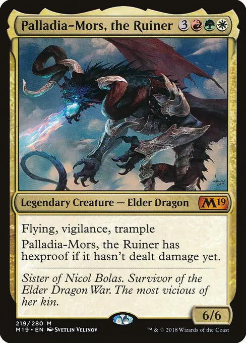 Palladia-Mors, the Ruiner · Core Set 2019 219/314