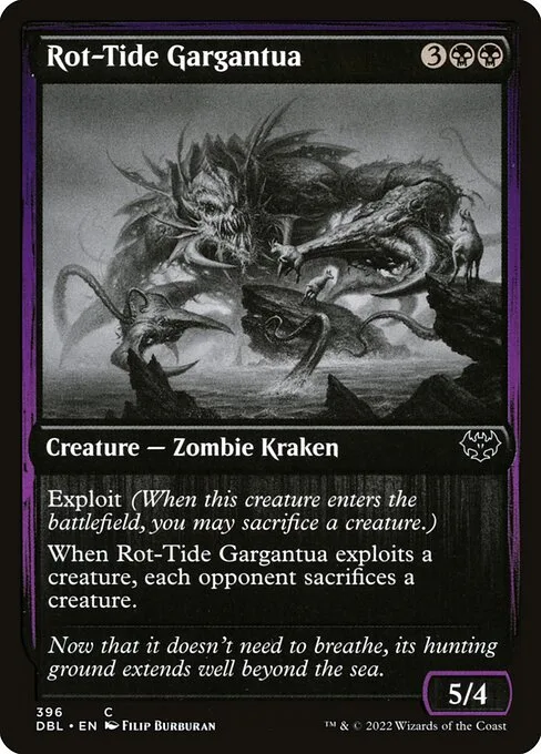 Rot-Tide Gargantua · Innistrad: Double Feature 396/535