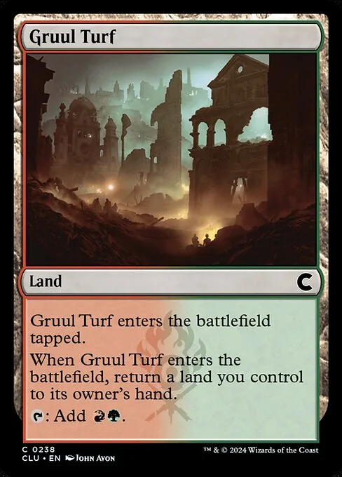 Gruul Turf · Ravnica: Clue Edition 238/284