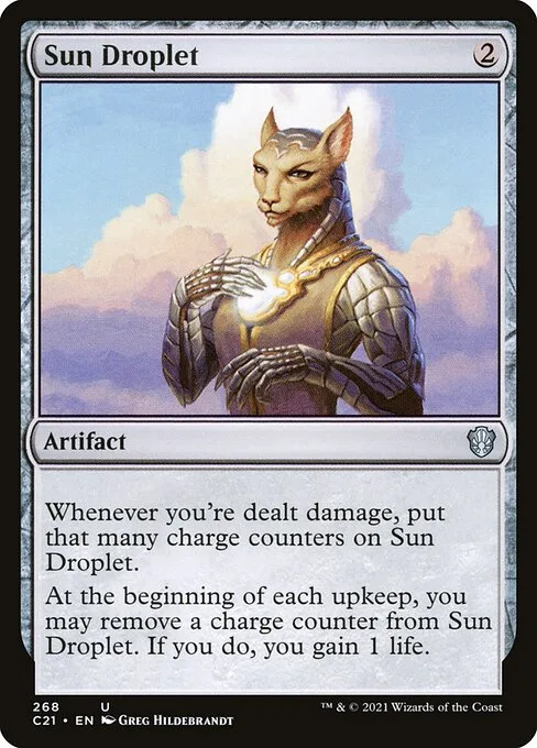 Sun Droplet · Commander 2021 268/409