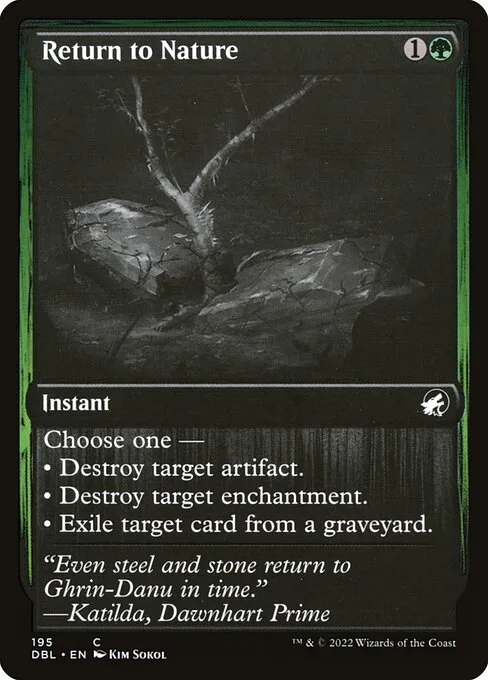 Return to Nature · Innistrad: Double Feature 195/535