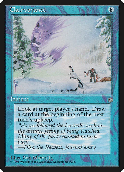 Clairvoyance · Ice Age 63/383