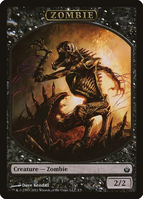 Zombie · Mirrodin Besieged Tokens 2/6