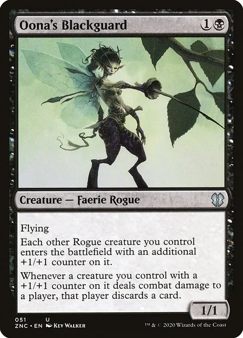 Oona's Blackguard · Zendikar Rising Commander 51/142