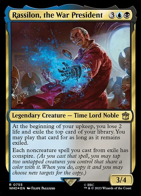 Rassilon, the War President · Doctor Who 755/1178