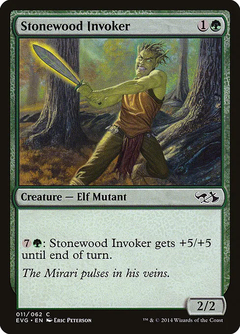Stonewood Invoker · Duel Decks Anthology: Elves vs. Goblins 11/62
