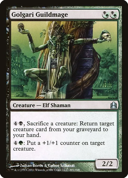 Golgari Guildmage · Commander 2011 201/318