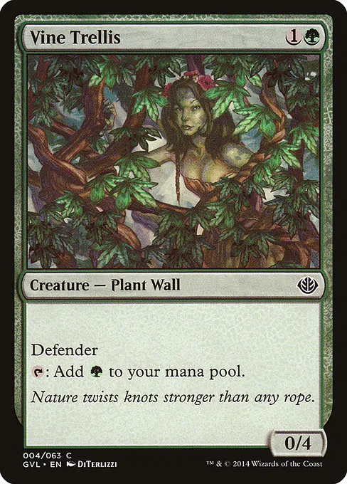 Vine Trellis · Duel Decks Anthology: Garruk vs. Liliana 4/63