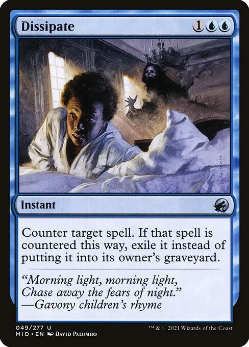 Dissipate · Innistrad: Midnight Hunt 49/399