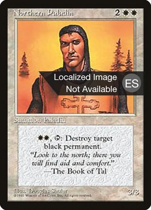 Northern Paladin · Fourth Edition Foreign Black Border 37/378