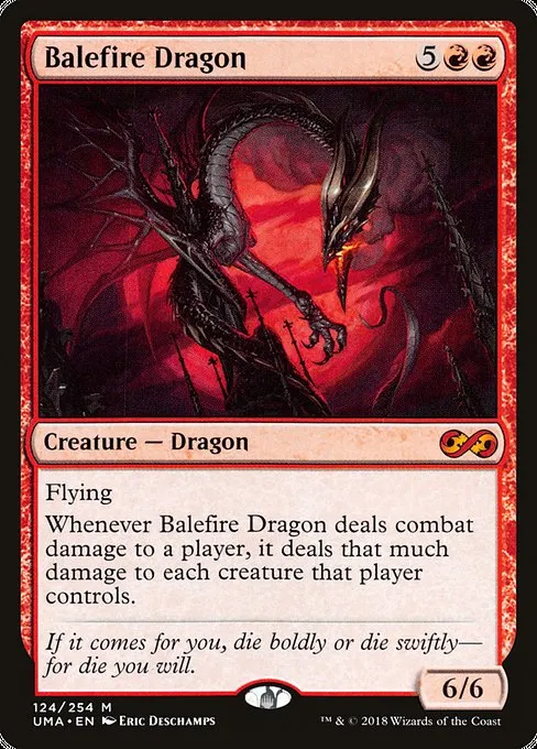 Balefire Dragon · Ultimate Masters 124/254