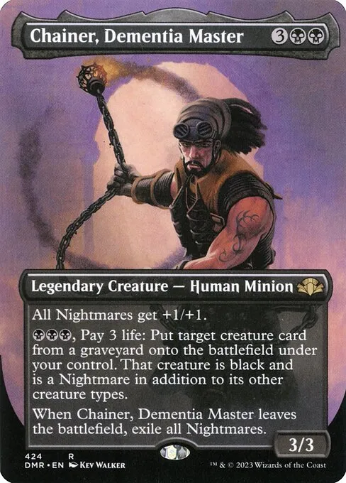 Chainer, Dementia Master · Dominaria Remastered 424/457