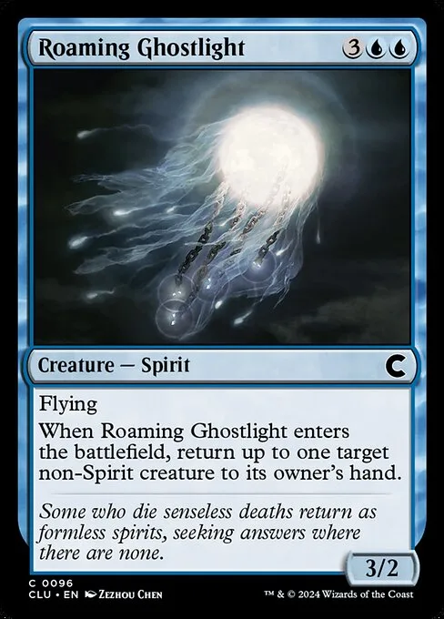 Roaming Ghostlight · Ravnica: Clue Edition 96/284