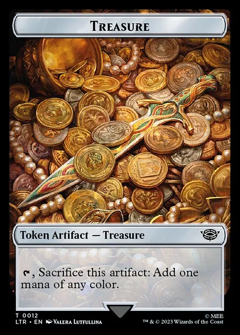 Treasure · Tales of Middle-earth Tokens 12/25