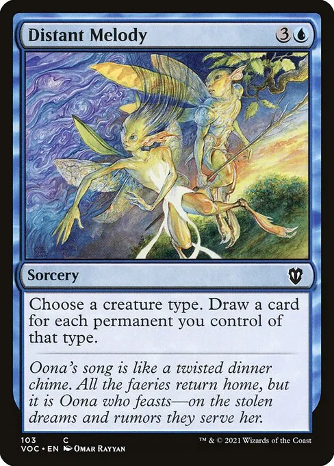 Distant Melody · Crimson Vow Commander 103/188