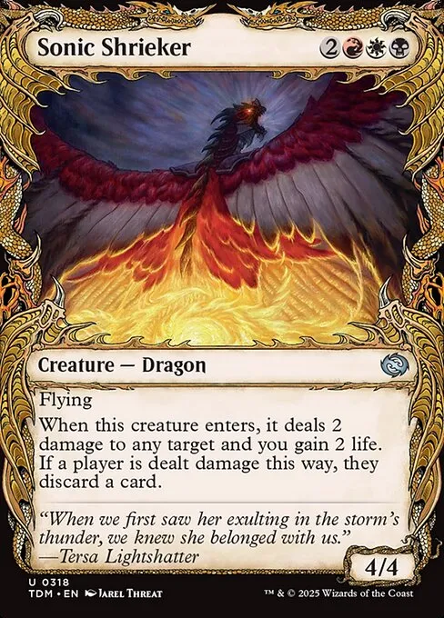 Sonic Shrieker · Tarkir: Dragonstorm 318/427