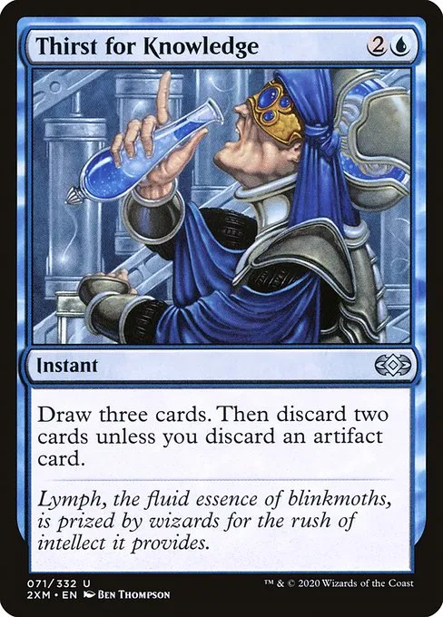 Thirst for Knowledge · Double Masters 71/384