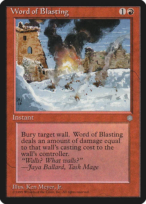 Word of Blasting · Ice Age 224/383