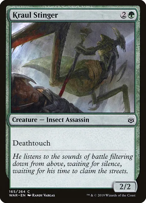 Kraul Stinger · War of the Spark 165/312