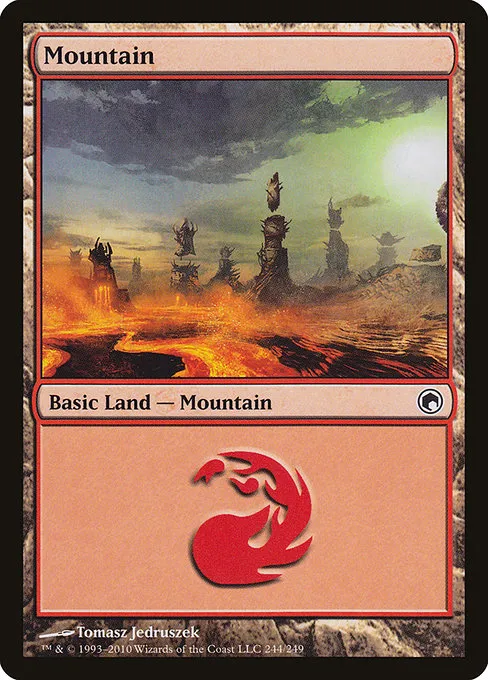Mountain · Scars of Mirrodin 244/249