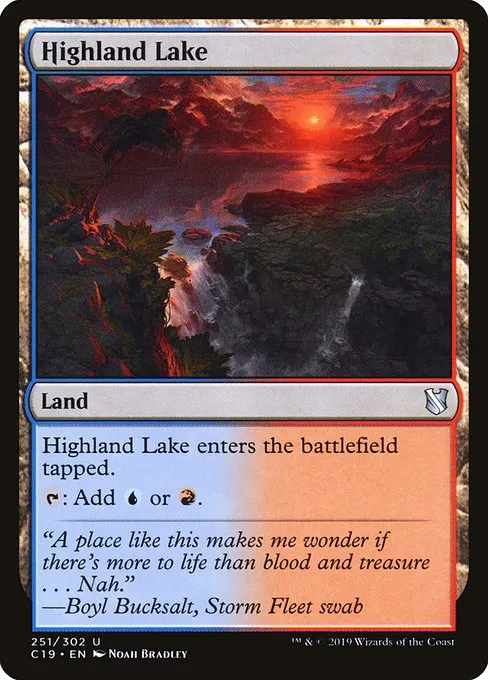 Highland Lake · Commander 2019 251/302