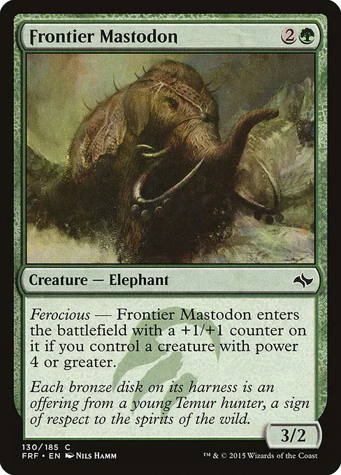 Frontier Mastodon · Fate Reforged 130/191