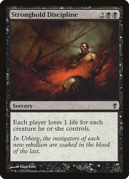 Stronghold Discipline · Conspiracy 126/210