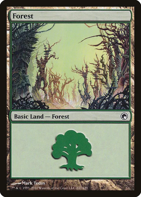 Forest · Scars of Mirrodin 247/249