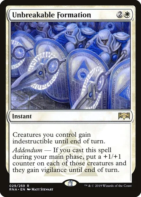 Unbreakable Formation · Ravnica Allegiance 29/273