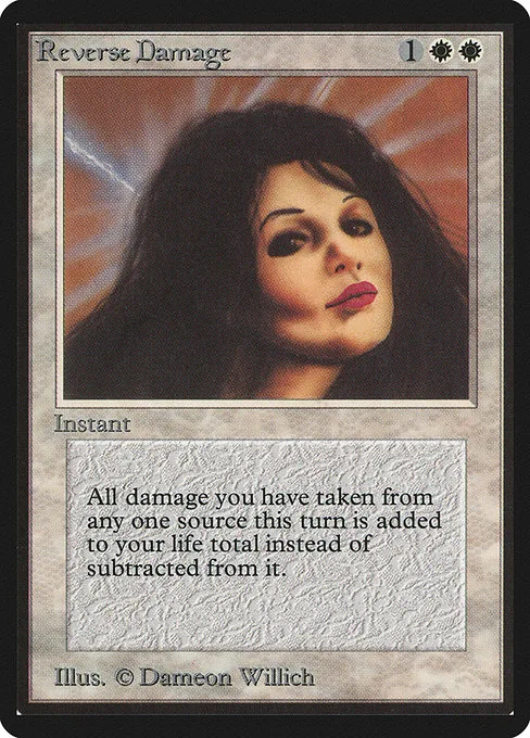 Reverse Damage · Limited Edition Beta 36/302